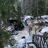 Водопады Ахвенкоски