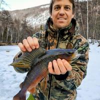 Зимняя рыбалка на Байкале