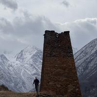 Родовая башня в Осетии