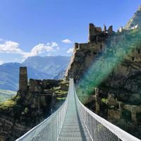 Заброшенный аул Кахиб в Дагестане