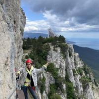 Виа Феррата на горе Ай-Петри