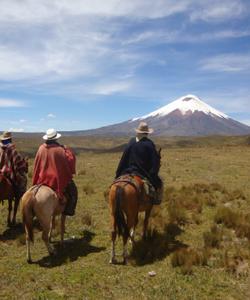 Вулкан в Эквадоре