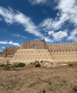 Руины крепости Кызыл-Кала