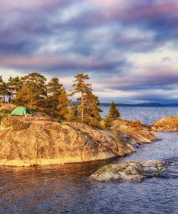 Байдарочный поход по Ладожским шхерам