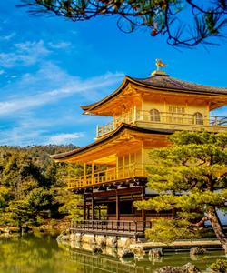 Золотой павильон Кинкакудзи