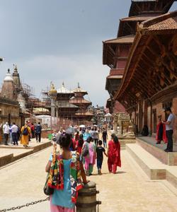 Площадь Дурбар в Патане