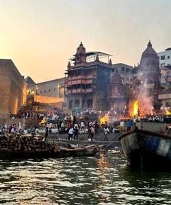 Огненное шоу в Варанаси