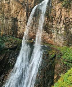 Водопад в Абхазии