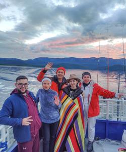 Прогулка на катере по Байкалу