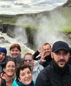 Туристы в Исландии