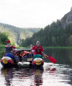 Сплав по реке Белая