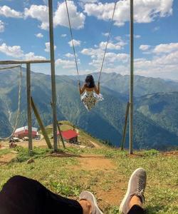 качели над пропастью Осетия