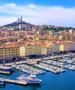 Исторический старый город Марсель