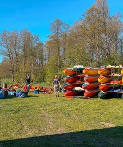 Семейный сплав в Марий Эл