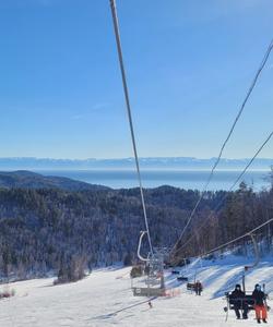 Подъемная канатная дорога на Камень Черского