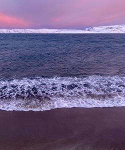 Пляж в Териберке