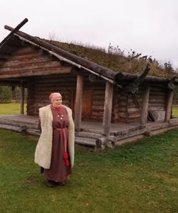 Славянская деревня X века