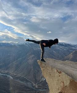 Турист в Дагестане