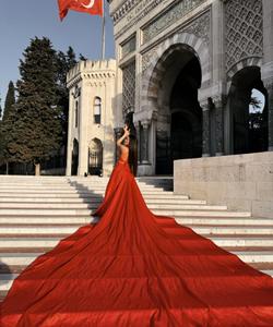 Фотосессия в платьях в Стамбуле