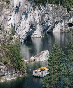 Горный парк Рускеала в Карелии