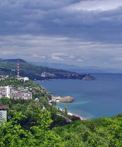 Посёлок Партенит в Крыму