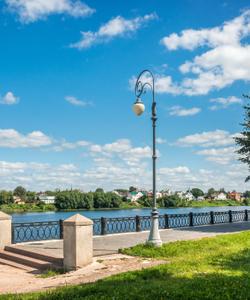 Набережная Волги в Твери