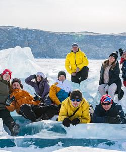 Ледяные торосы на Байкале