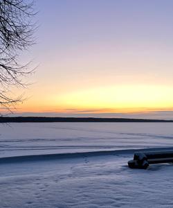 Зима на Волге