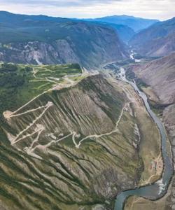 Перевал Кату-Ярык и долина реки Чулышман