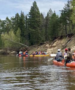 Сплав по реке Кундыш, Марий Эл
