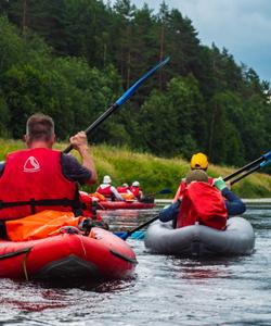 Сплав на байдарках
