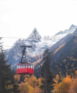 Канатная дорога в Домбае