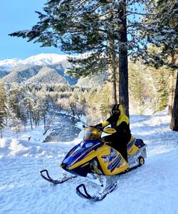 Снегоходный тур в Архызе