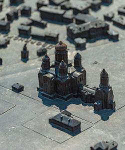 Макет старого Иркутска
