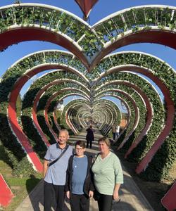 Цветочный парк в Грозном