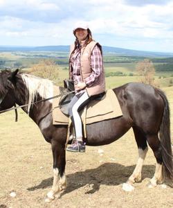 Восхождение верхом на гору Золотые Шишки