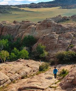 Скальный массив Бага Газарын Чулуу