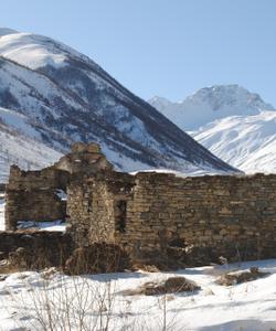 Старинное селение Лисри, Северная Осетия