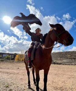 Охота с беркутом в Киргизии