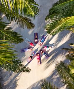 Йога на Мальдивах