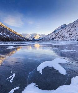 Мультинские озера зимой