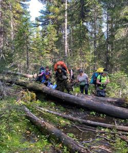 Поход на перевал Дятлова и гору Отортен