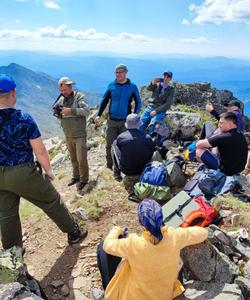 Восхождение на пик Запсиб