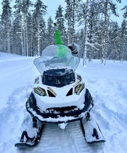 Экскурсия на снегоходах