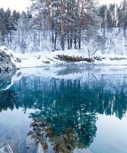 Голубые озера