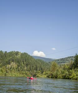 Сплавь по реке Томь, Кемеровская область