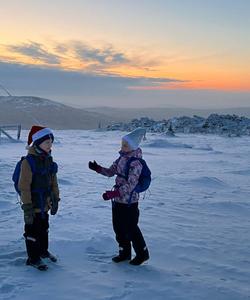 Таганай, зимний треккинг
