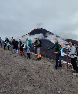 Туристы на Камчатке