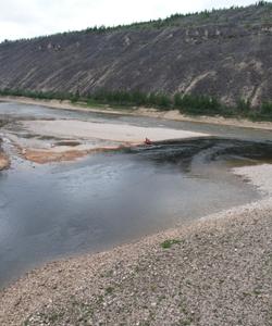 Слияние рек Котуйкан и Анабар