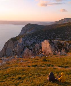 Поход по горам в Крыму